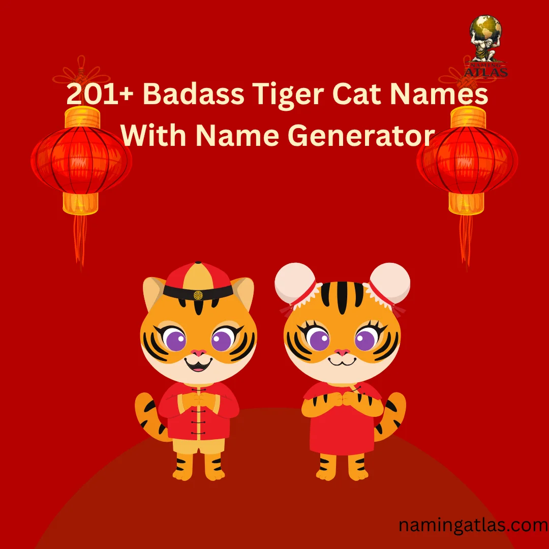 Badass Tiger Cat Names With Name Generator
