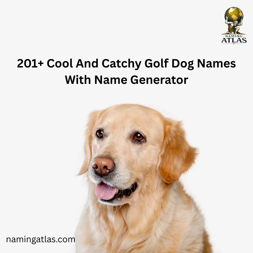 Cool And Catchy Golf Dog Names With Name Generator