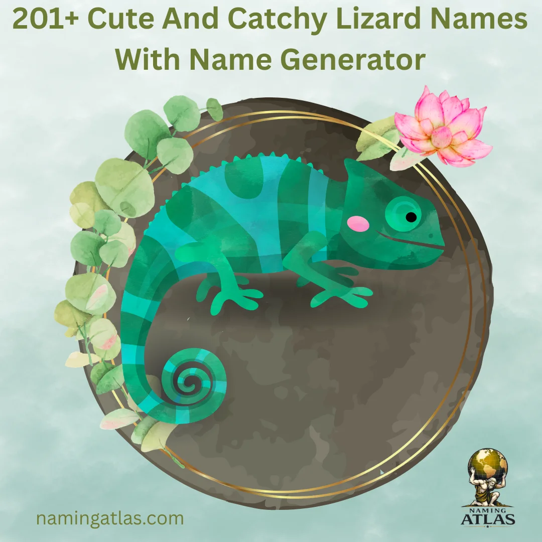 Cute And Catchy Lizard Names With Name Generator