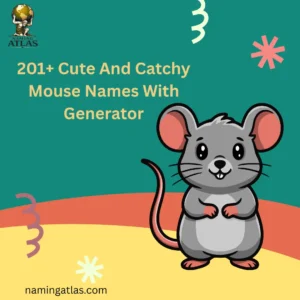 Cute And Catchy Mouse Names With Generator