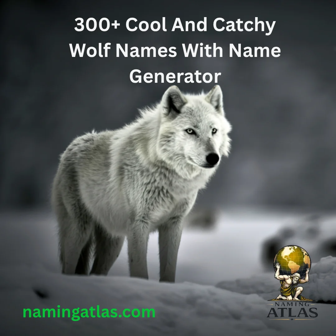 Cool And Catchy Wolf Names With Name Generator