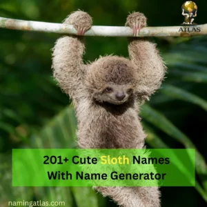 Cute Sloth Names With Name Generator
