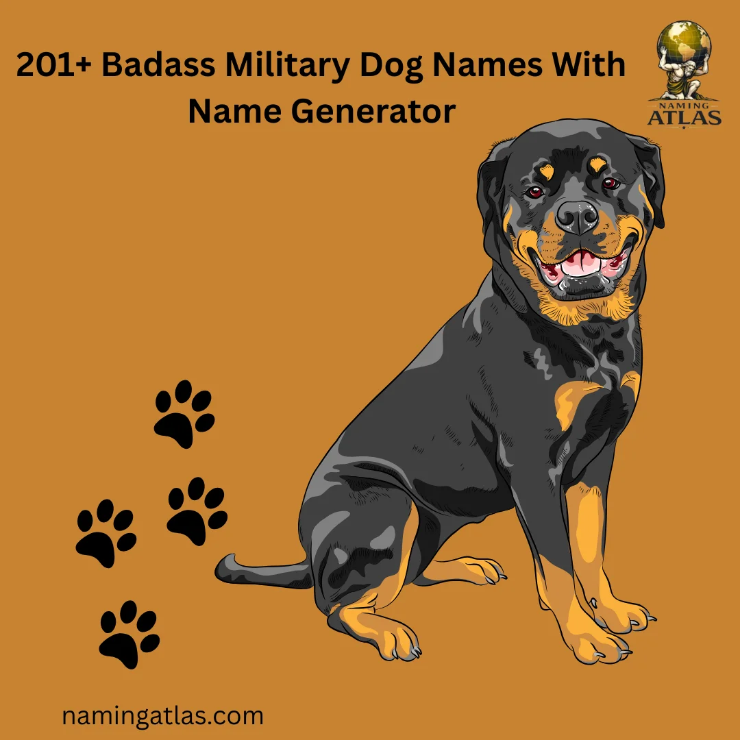 Badass Military Dog Names With Name Generator