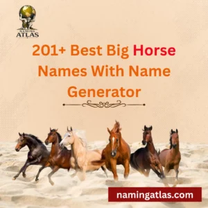 Best Big Horse Names With Name Generator