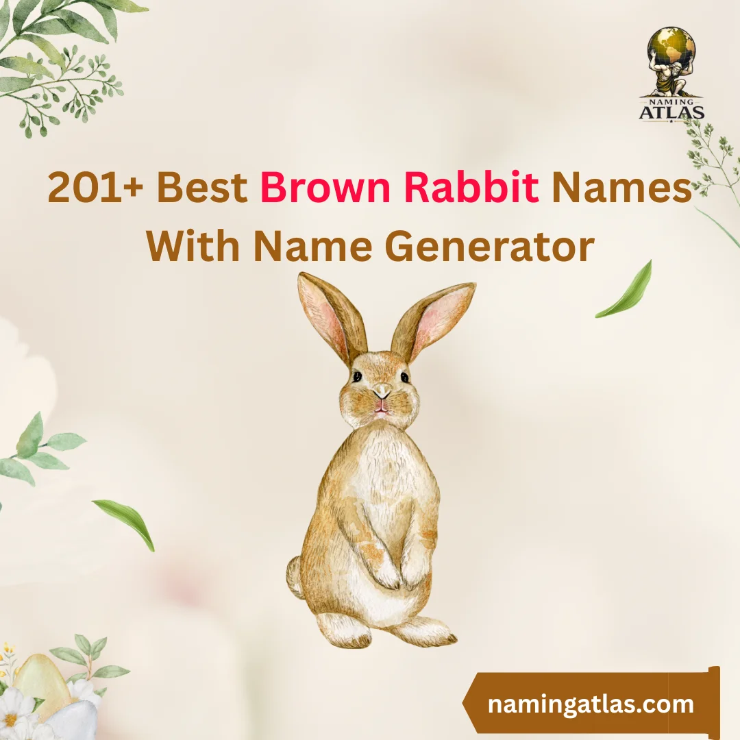 Best Brown Rabbit Names With Name Generator