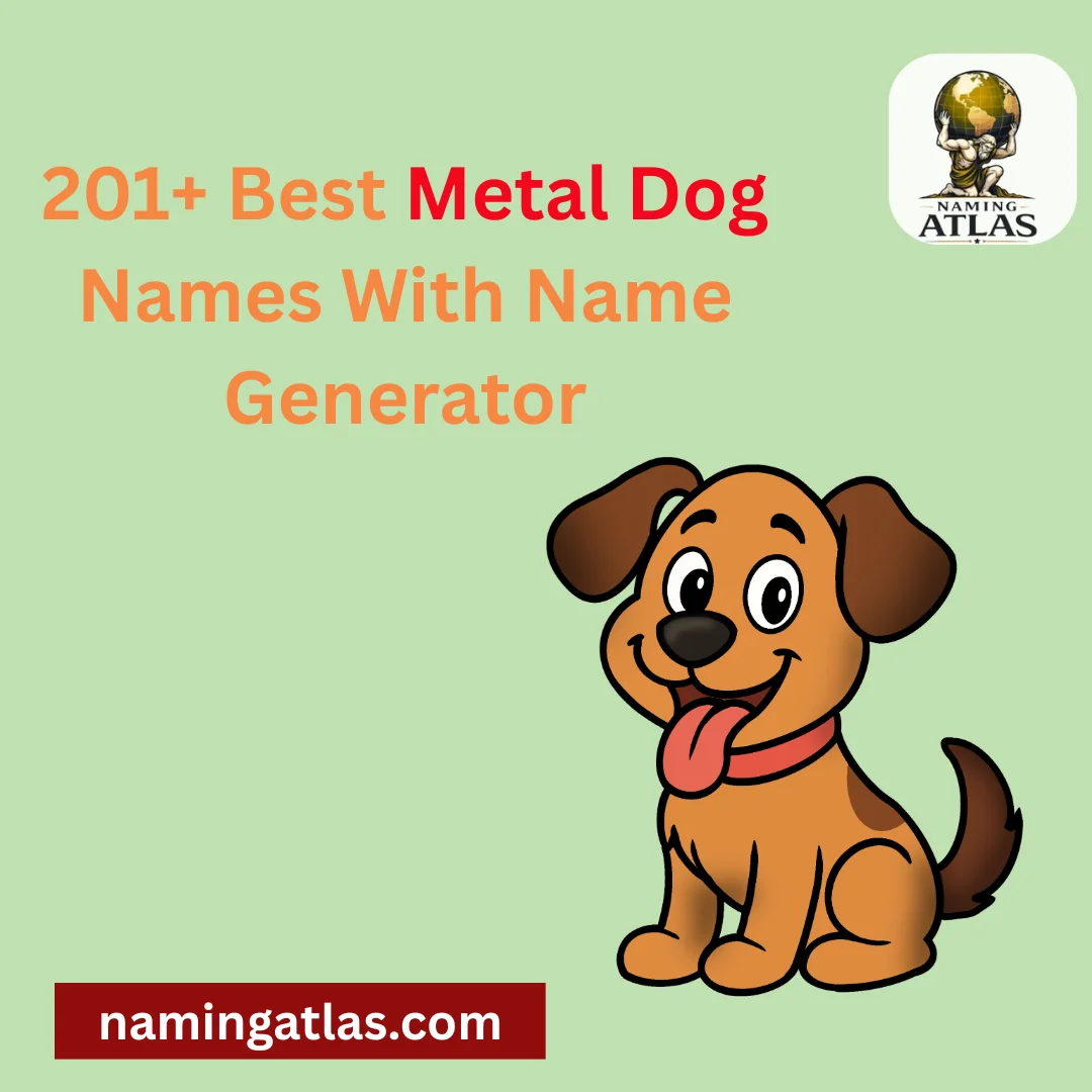 Best Metal Dog Names With Name Generator