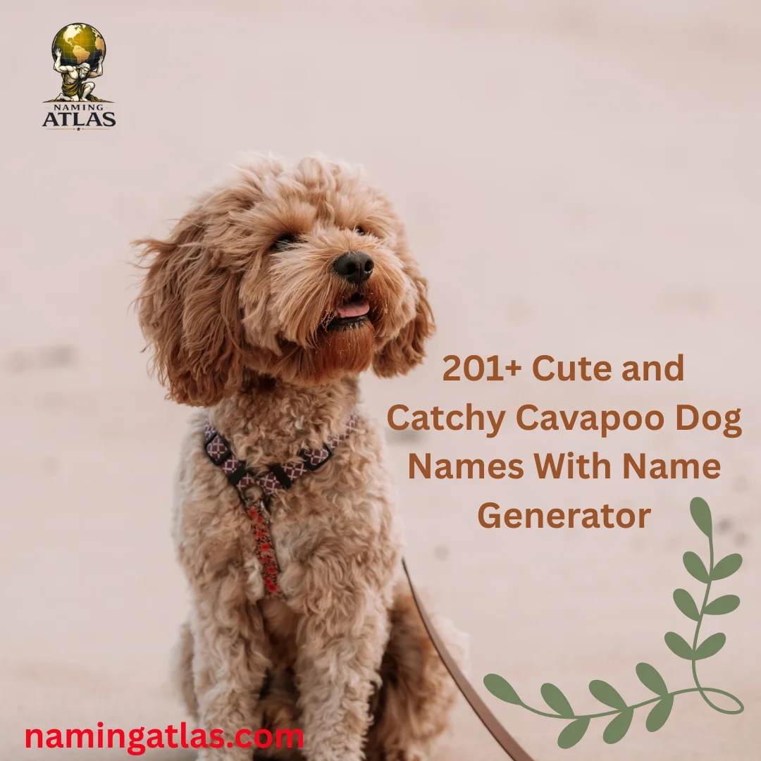 Cute and Catchy Cavapoo Dog Names With Name Generator