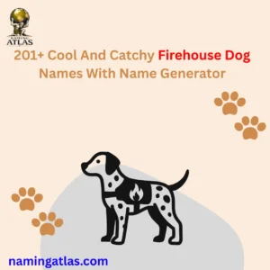 Cool And Catchy Firehouse Dog Names With Name Generator