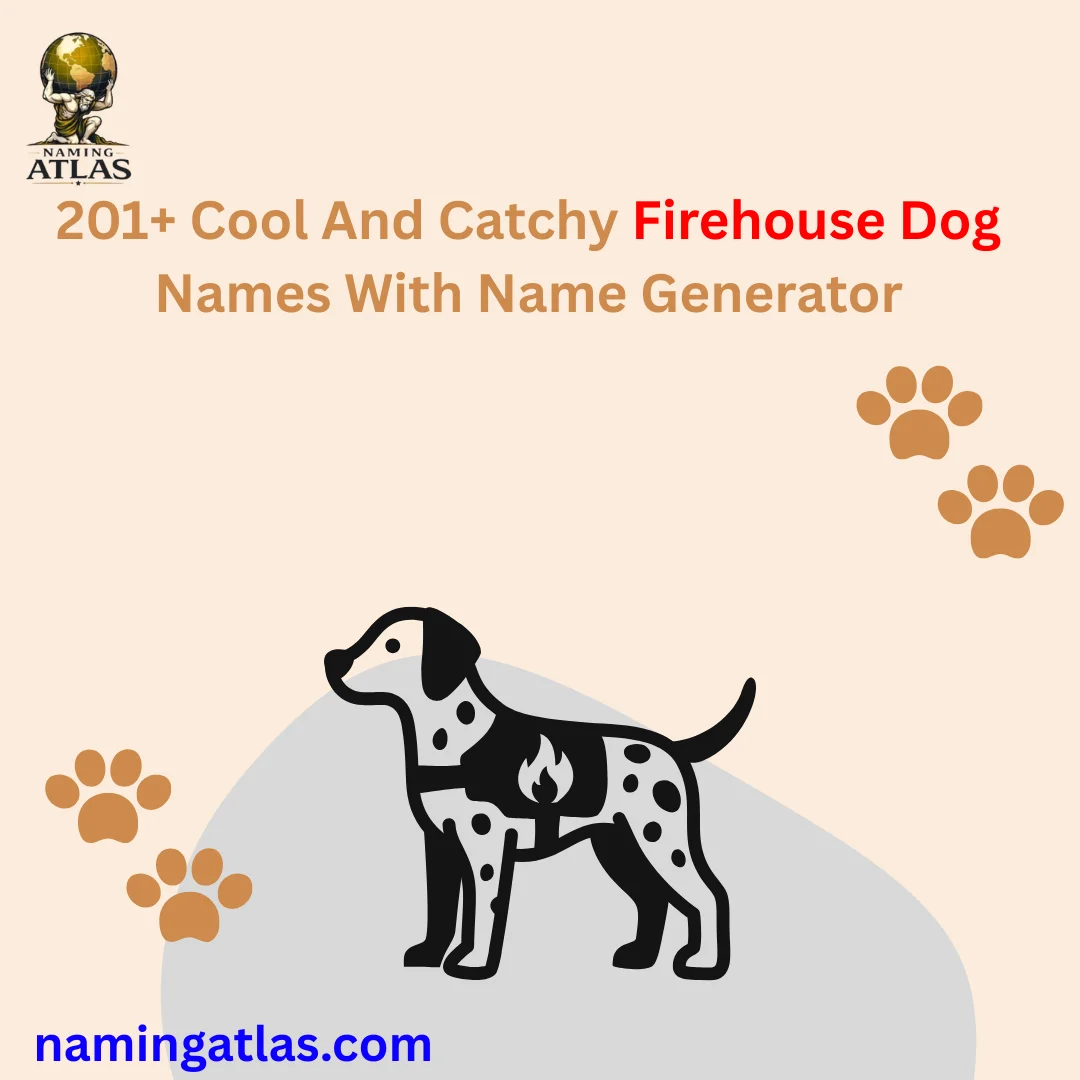 Cool And Catchy Firehouse Dog Names With Name Generator