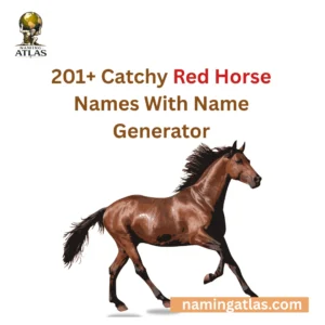 Catchy Red Horse Names With Name Generator