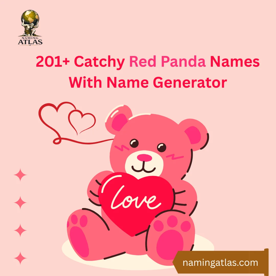 Catchy Red Panda Names With Name Generator