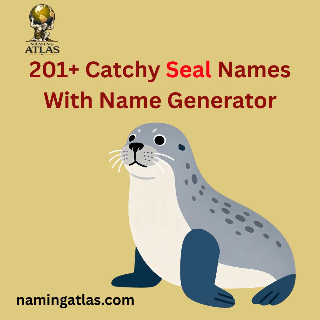 Catchy Seal Names With Name Generator