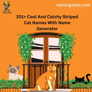 Cool And Catchy Striped Cat Names With Name Generator