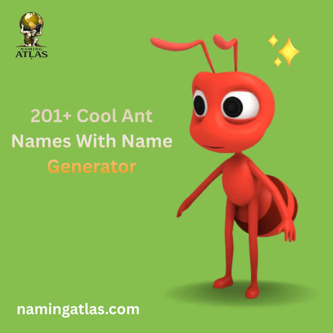 Cool Ant Names With Name Generator