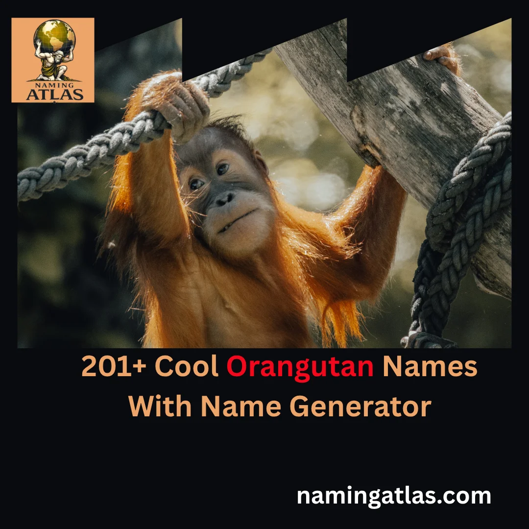 Cool Orangutan Names With Name Generator