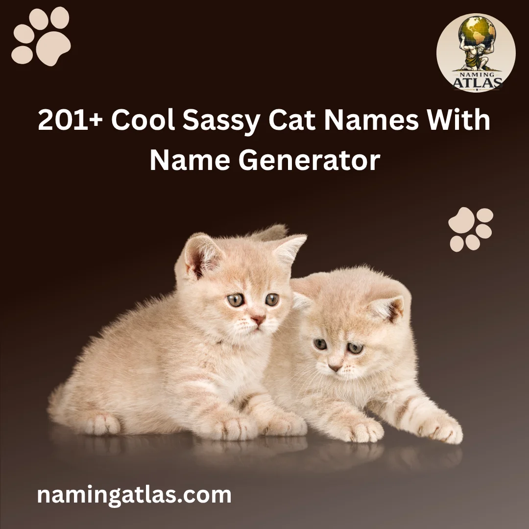 Cool Sassy Cat Names With Name Generator
