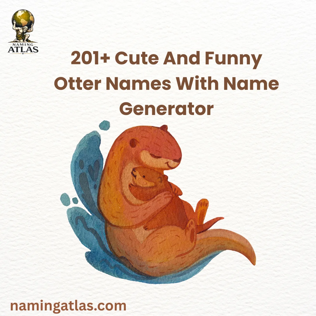 Cute And Funny Otter Names With Name Generator