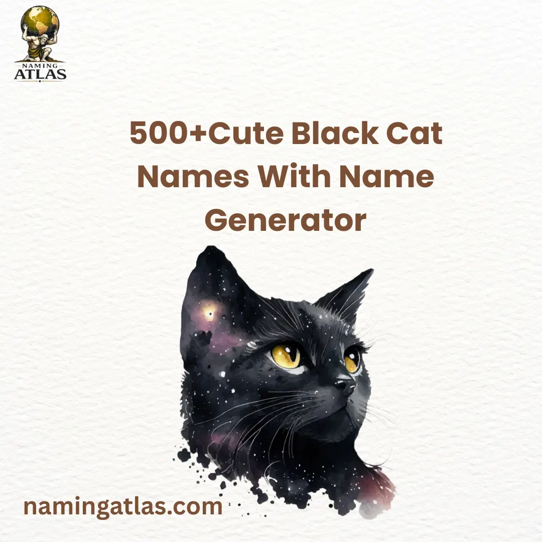 Cute Black Cat Names With Name Generator