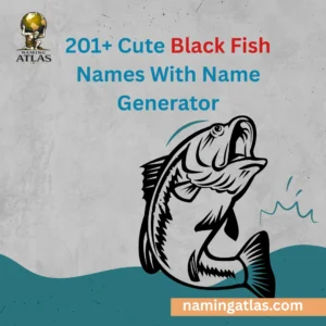 Cute Black Fish Names With Name Generator