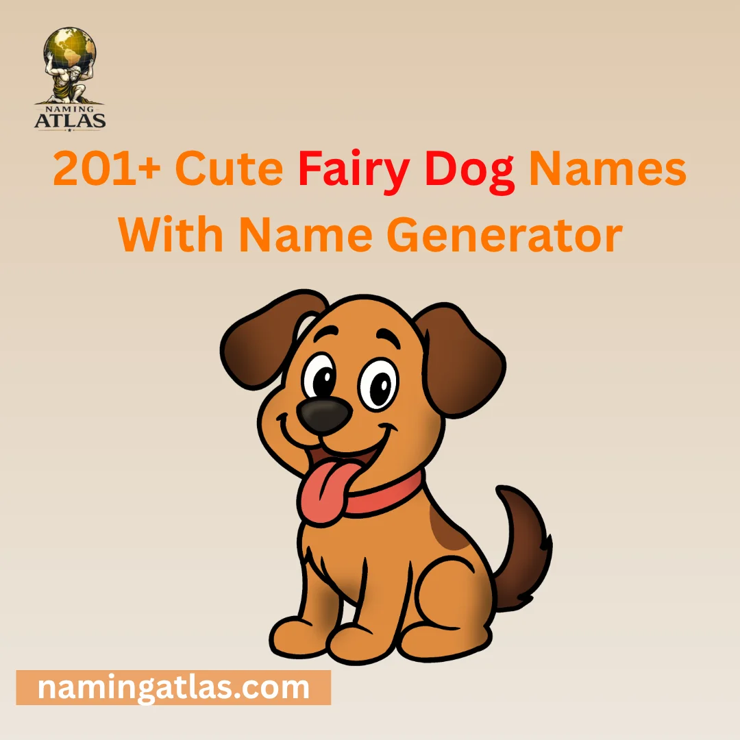Cute Fairy Dog Names With Name Generator