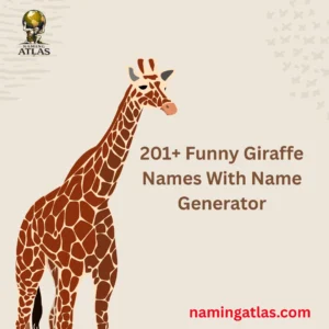 Funny Giraffe Names With Name Generator