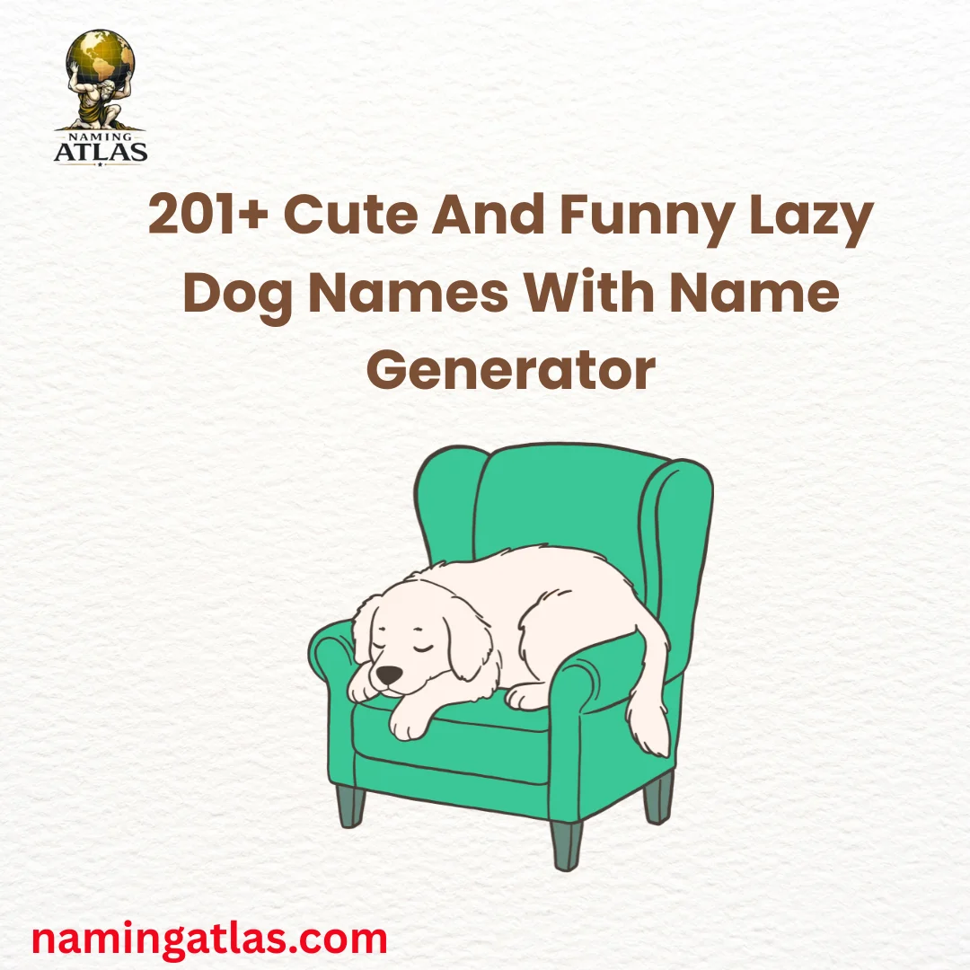 Cute And Funny Lazy Dog Names With Name Generator