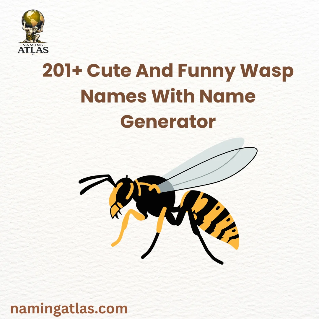 Cute And Funny Wasp Names With Name Generator