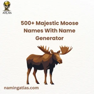 Majestic Moose Names With Name Generator