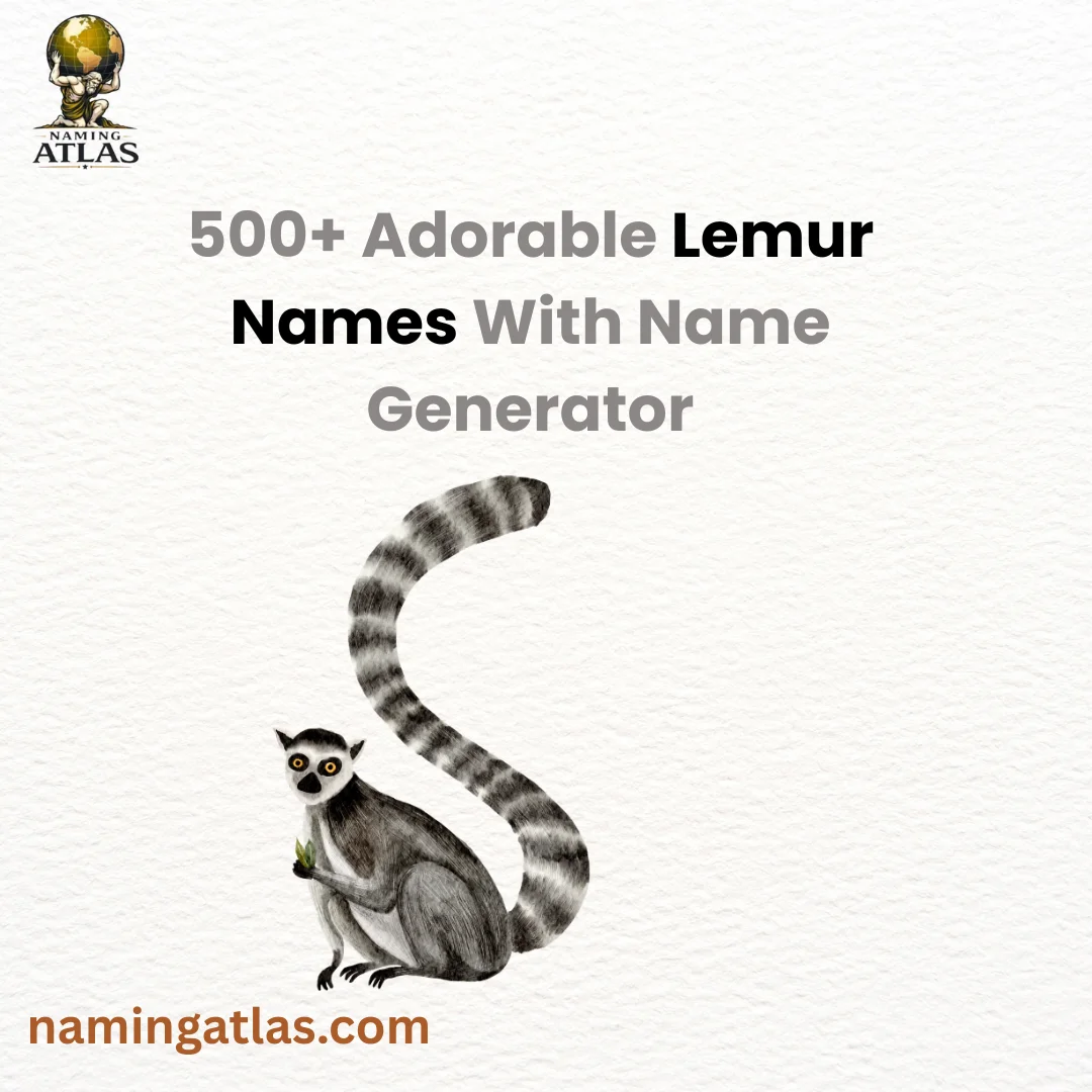 Adorable Lemur Names With Name Generator