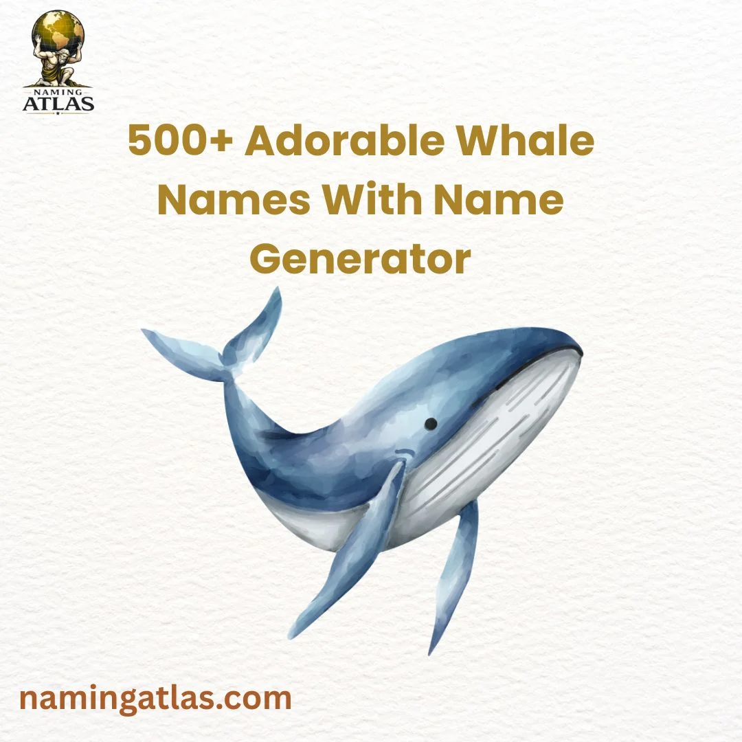 Adorable Whale Names With Name Generator