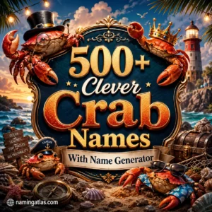 Clever Crab Names With Name Generator