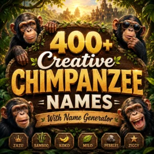 Creative Chimpanzee Names With Name Generator