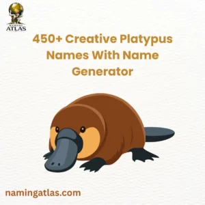 Creative Platypus Names With Name Generator