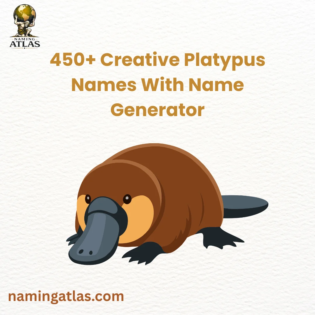 Creative Platypus Names With Name Generator