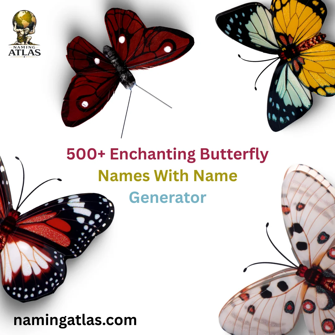 Enchanting Butterfly Names With Name Generator