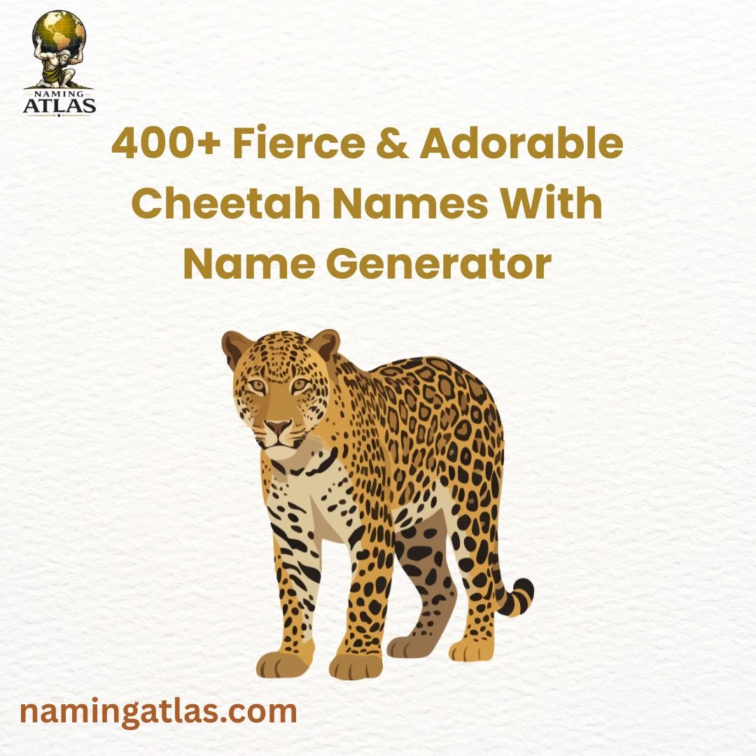 Fierce & Adorable Cheetah Names With Name Generator