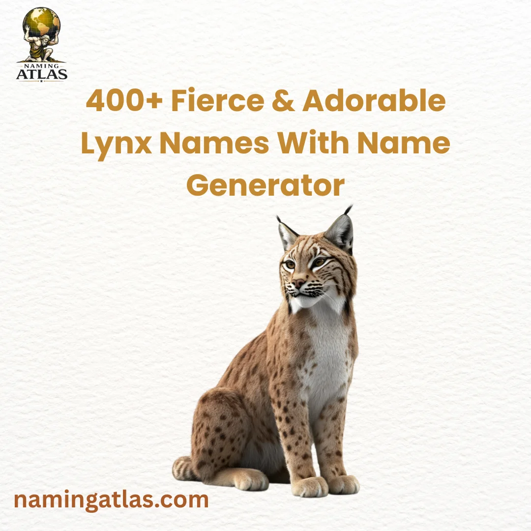 Fierce & Adorable Lynx Names With Name Generator