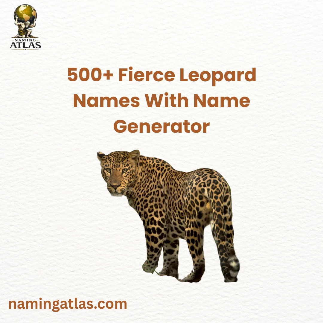 Fierce Leopard Names With Name Generator