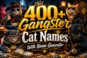 Gangster Cat Names With Name Generator