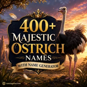 Majestic Ostrich Names With Name Generator