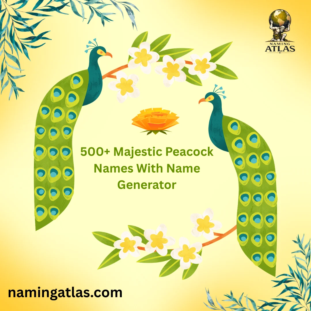 Majestic Peacock Names With Name Generator