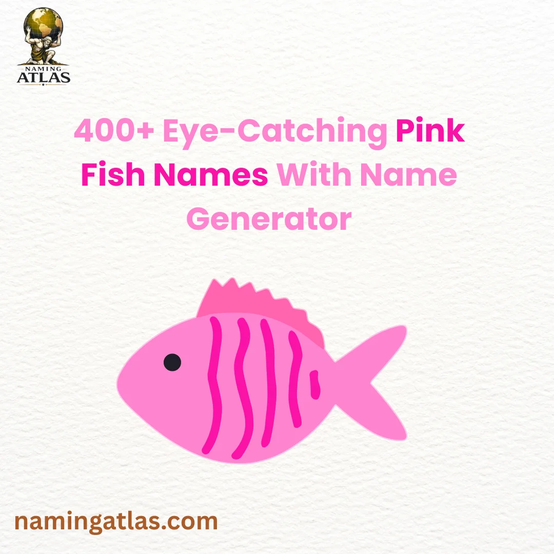 Eye-Catching Pink Fish Names With Name Generator