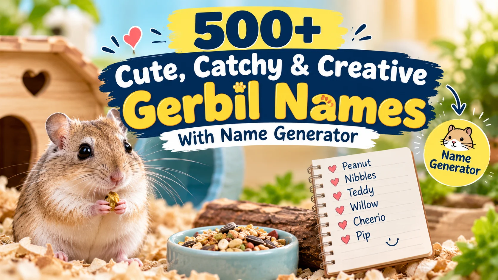 Creative Gerbil Names With Name Generator
