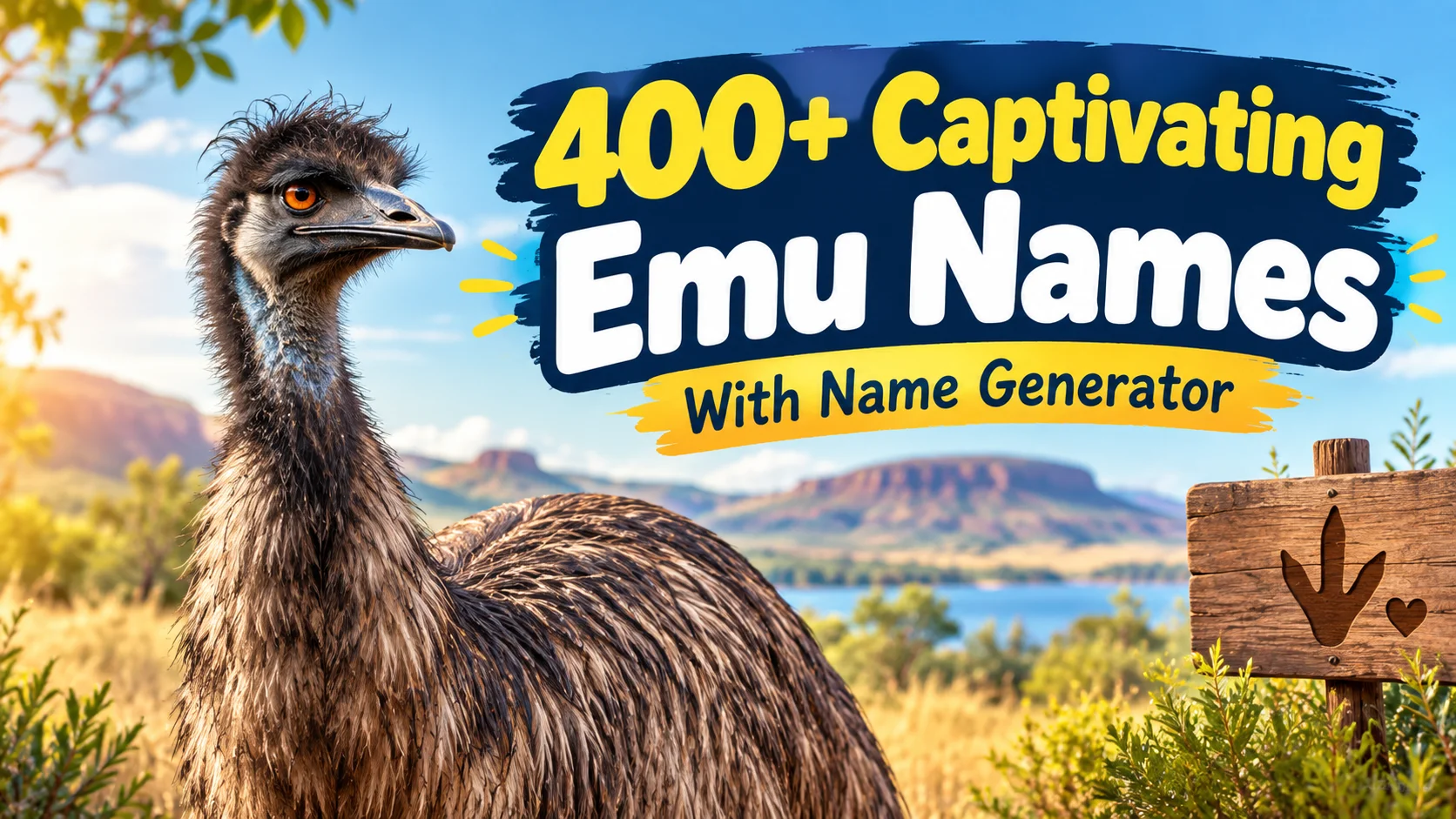 Captivating Emu Names With Name Generator