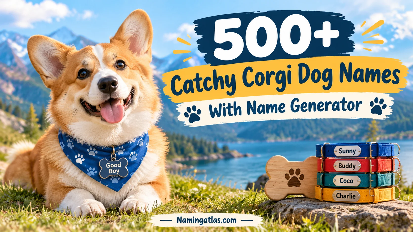 Catchy Corgi Dog Names With Name Generator