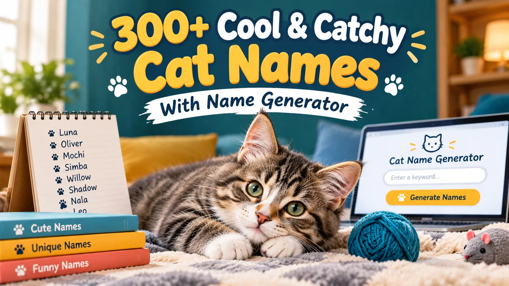 Cool & Catchy Marvel Cat Names With Name Generator