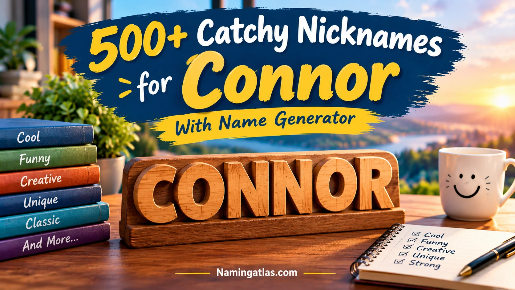 Catchy Nicknames for Connor With Name Generator