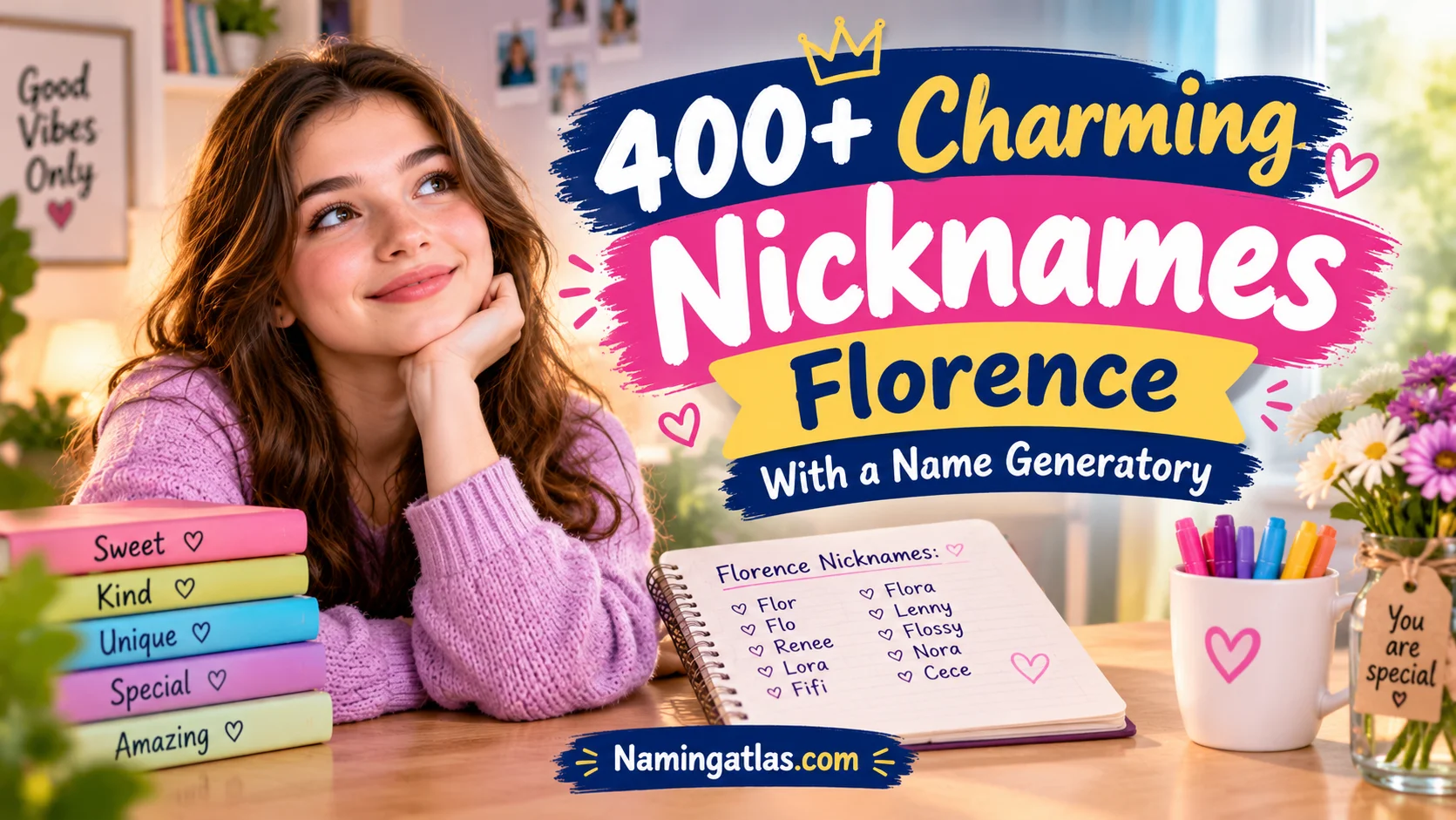 Charming Nicknames Florence With a Name Generator