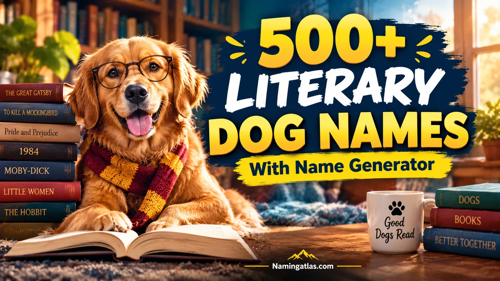 Literary Dog Names With Name Generator