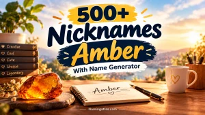 Nicknames Amber With Name Generator